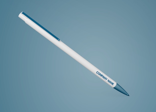 Pen mockup for merchandising