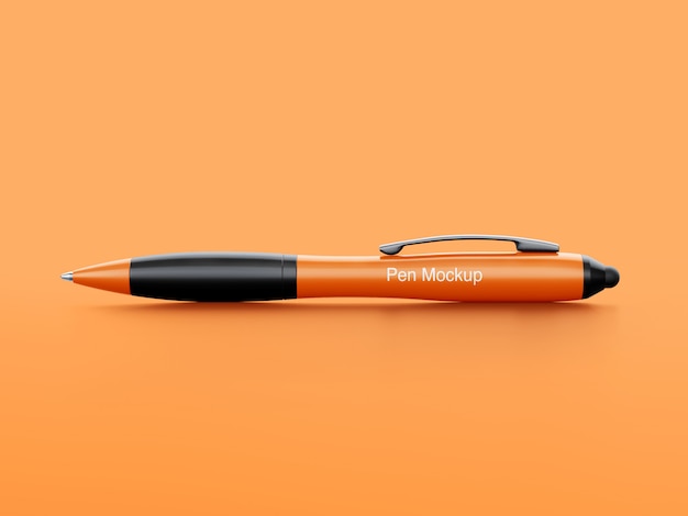 Pen mockup for merchandising