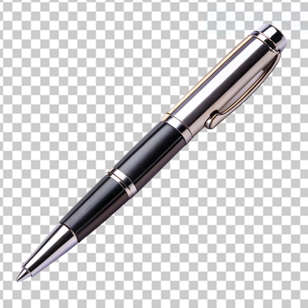 PSD pen on transparent background