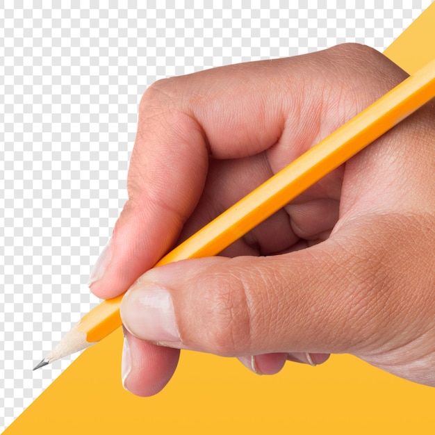 карандаш в руке png