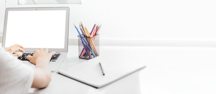 PSD a pencil holder is next to a pencil holder