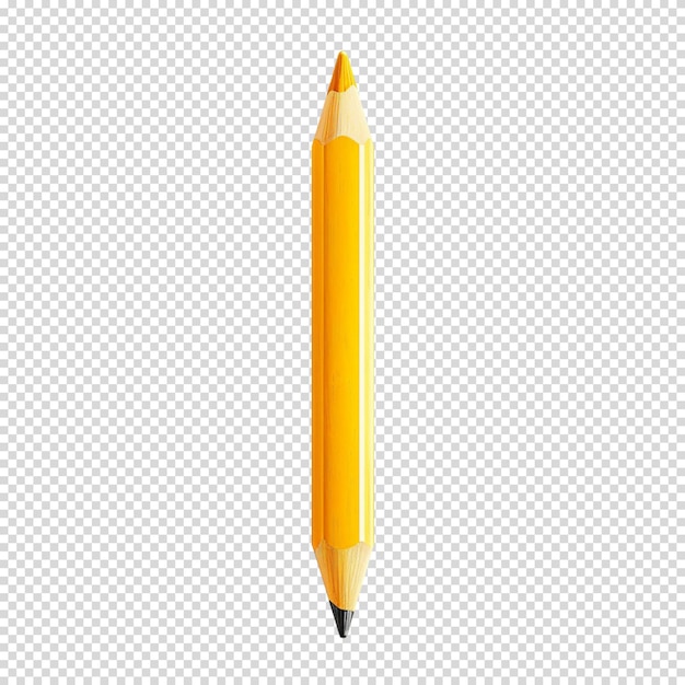 PSD pencil isolated on transparent background pencil day