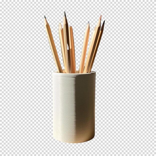 Pencil isolated on transparent background