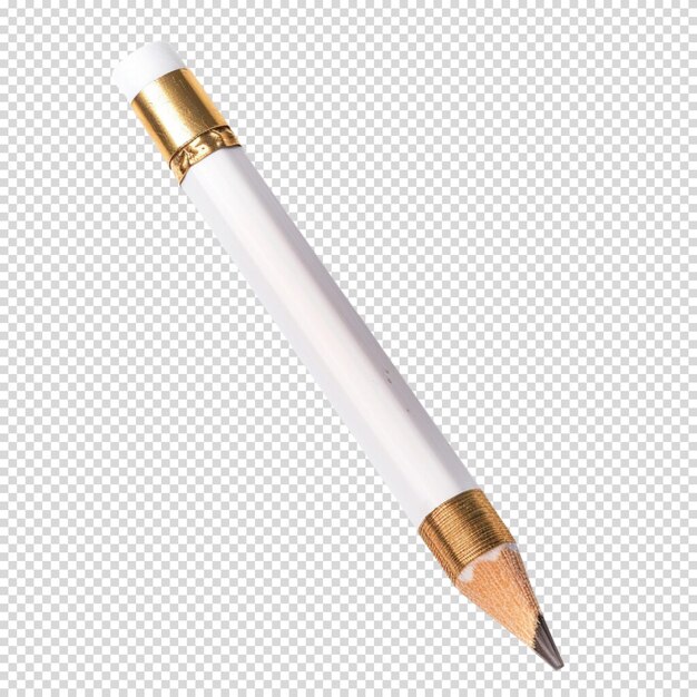 Pencil isolated on transparent background