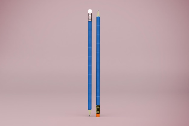 PSD pencil mockup