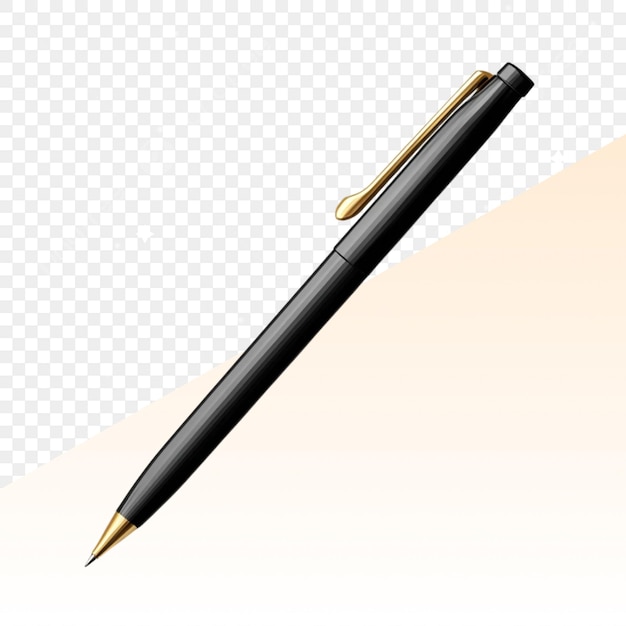 a pencil with a pencil on a transparent background