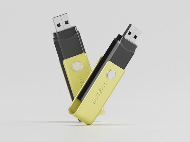 Pend rive usb-flashdrive-mockup