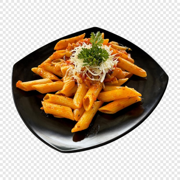 Penne arrabbiata with spicy tomato pasta