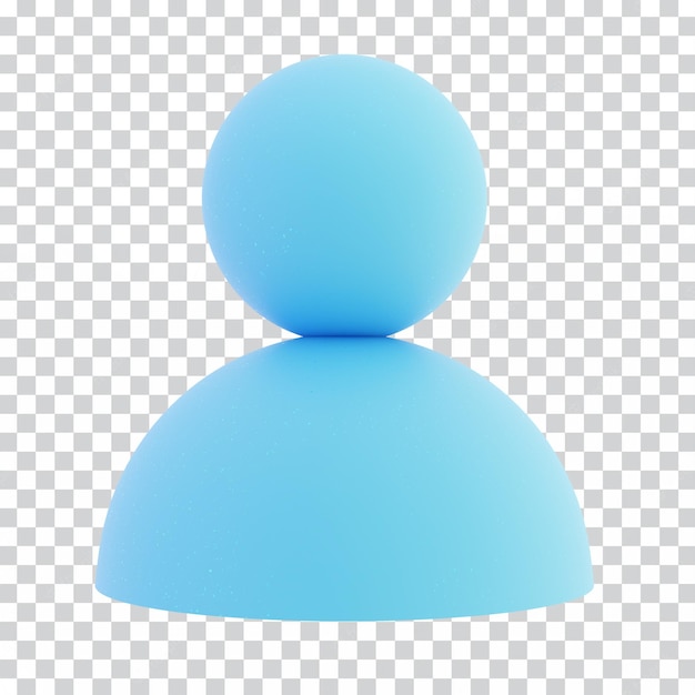 PSD people 3d jelly icon