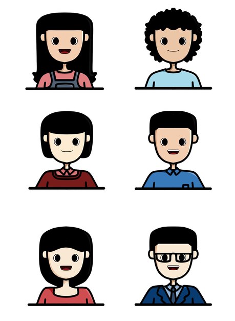 PSD people avatar icon