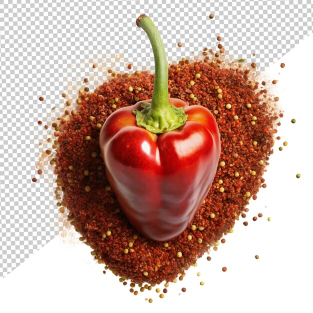 PSD peper blend on transparent background