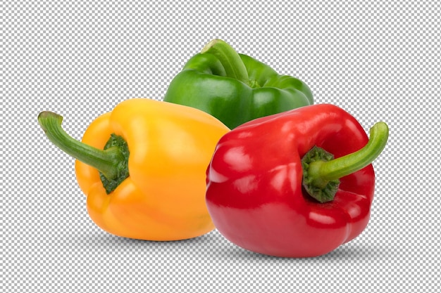 Pepper isolated on alpha layer