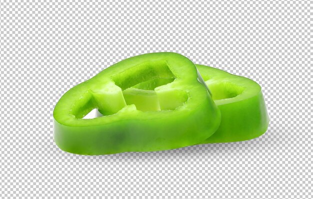 PSD pepper slice on alpha layer