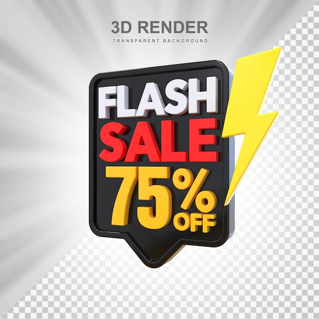 Percent Summer Sale Off 3D Label