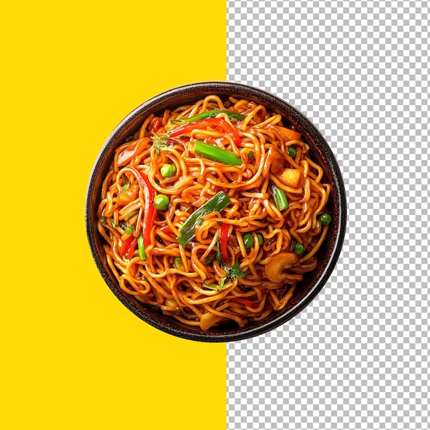 perfect chicken noodles a colorful and tasty dish