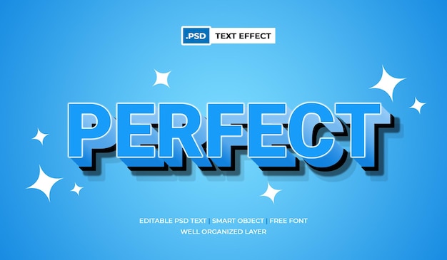 Perfect teksteffect