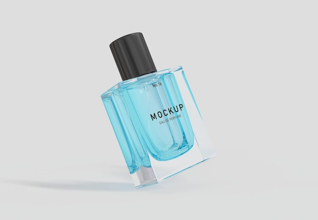 Bottiglia di profumo mockup