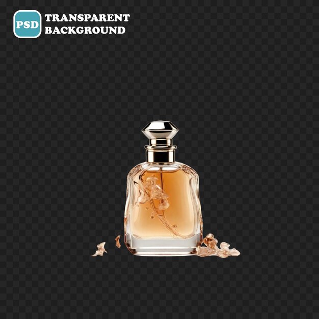 PSD Икона парфюмерии изолирована 3d-илюстрация