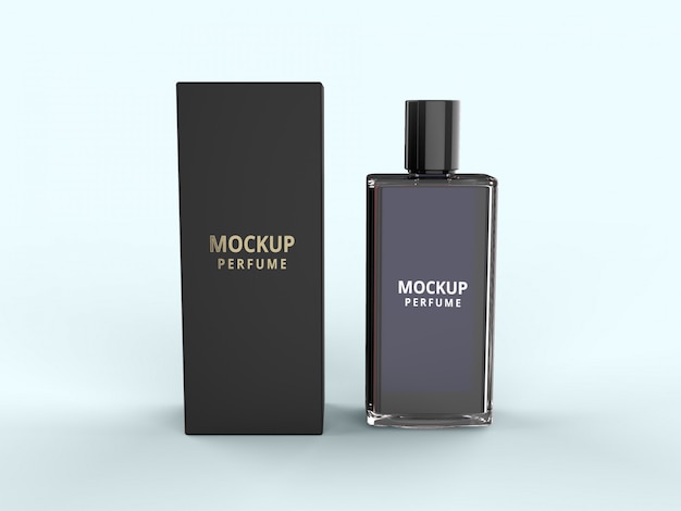 PSD profumo packaging mockup