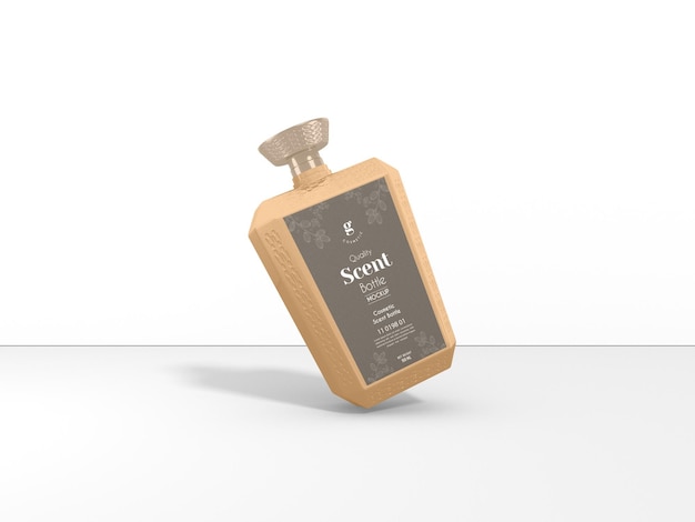 Perfume Scent Bottle Branding Mockup