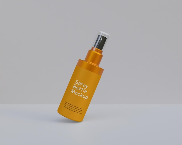 PSD mockup di profumo spray