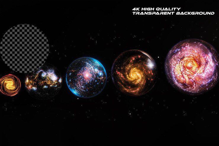 PSD a period of rapid expansion on transparent background