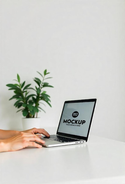 Person Working on Laptop