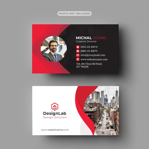 Personal Business Card Template