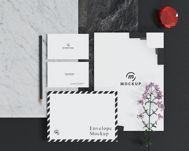 Perspectief branding mockup