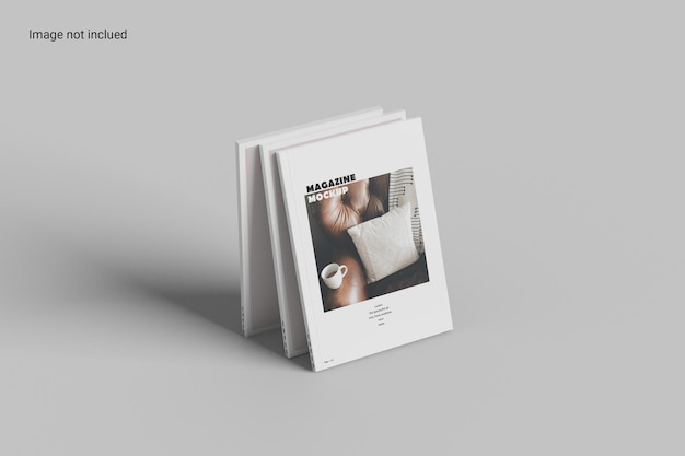 PSD perspectief magazine mockup design