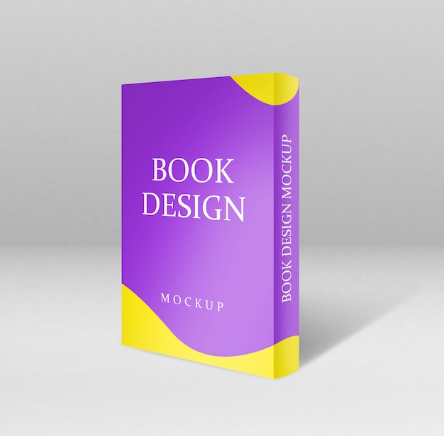 Perspective book mockup