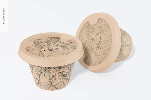 Perspektywa makiety Eco Food Bowls