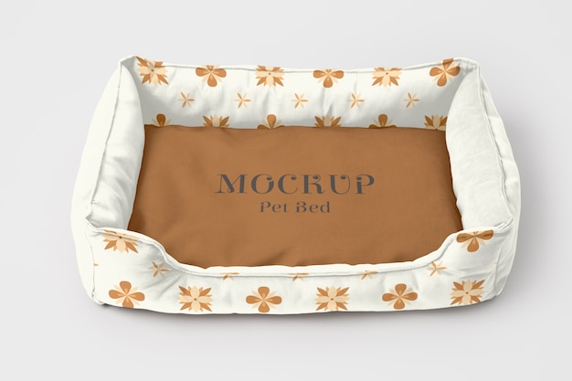 PSD pet bed design mockup