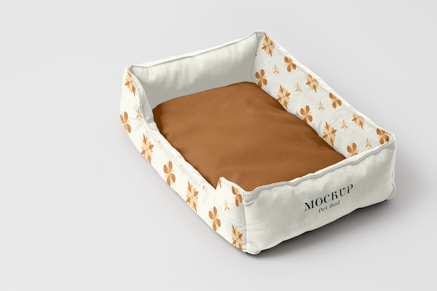 PSD 애완 동물 침대 디자인 모형