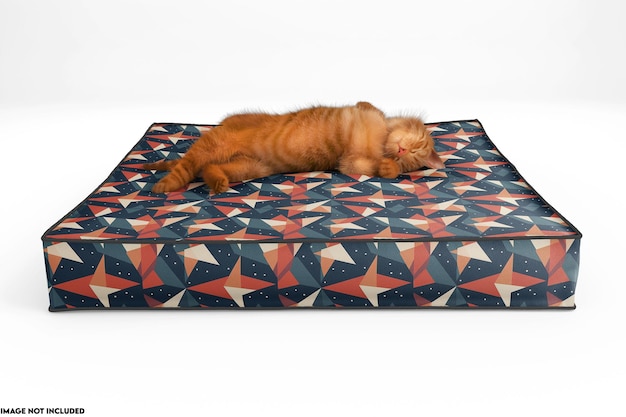 PSD pet bed mockup