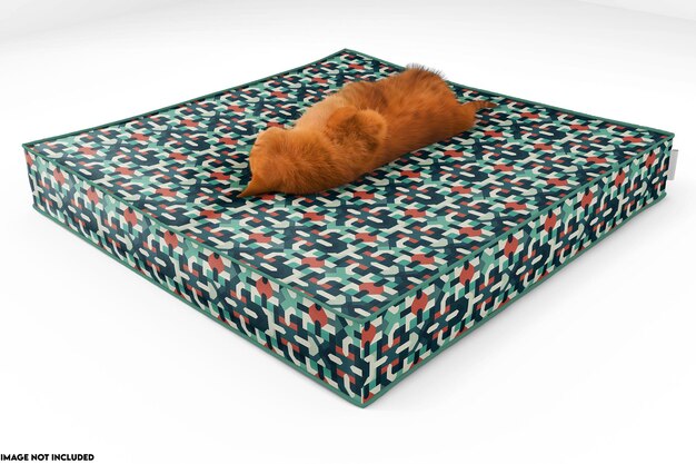 PSD pet bed mockup