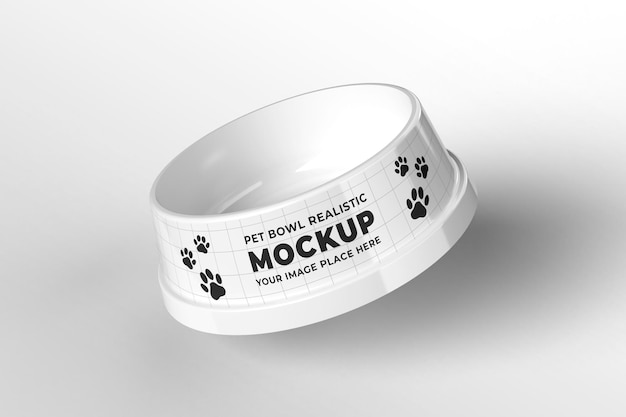 Pet bowl mockup