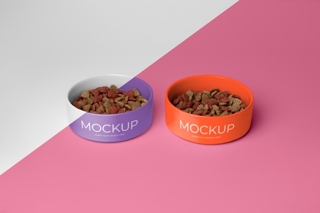 Pet food bowl assortment