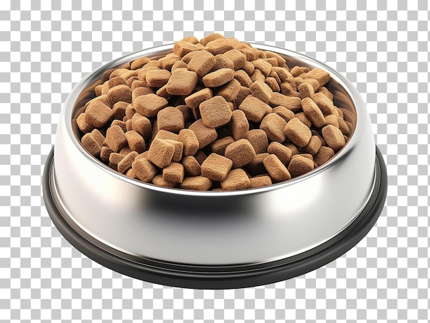 PSD pet food bowl isolated on transparent background png psd