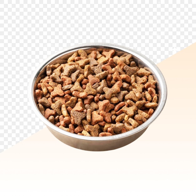 Pet Food in a Bowl