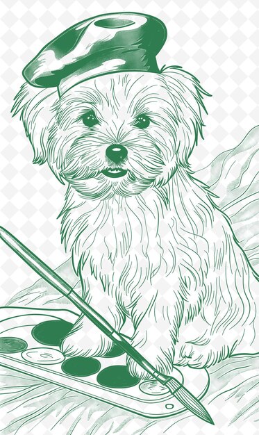 PSD pet portraits and animal art vector graphics printables and digital downloads for animal lovers