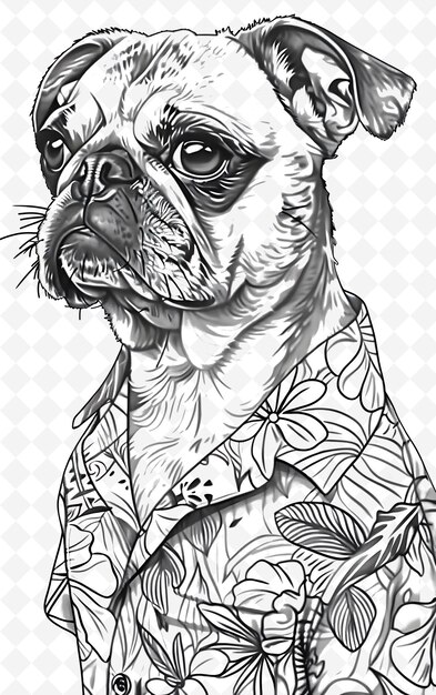 PSD pet portraits and animal art vector graphics printables and digital downloads for animal lovers