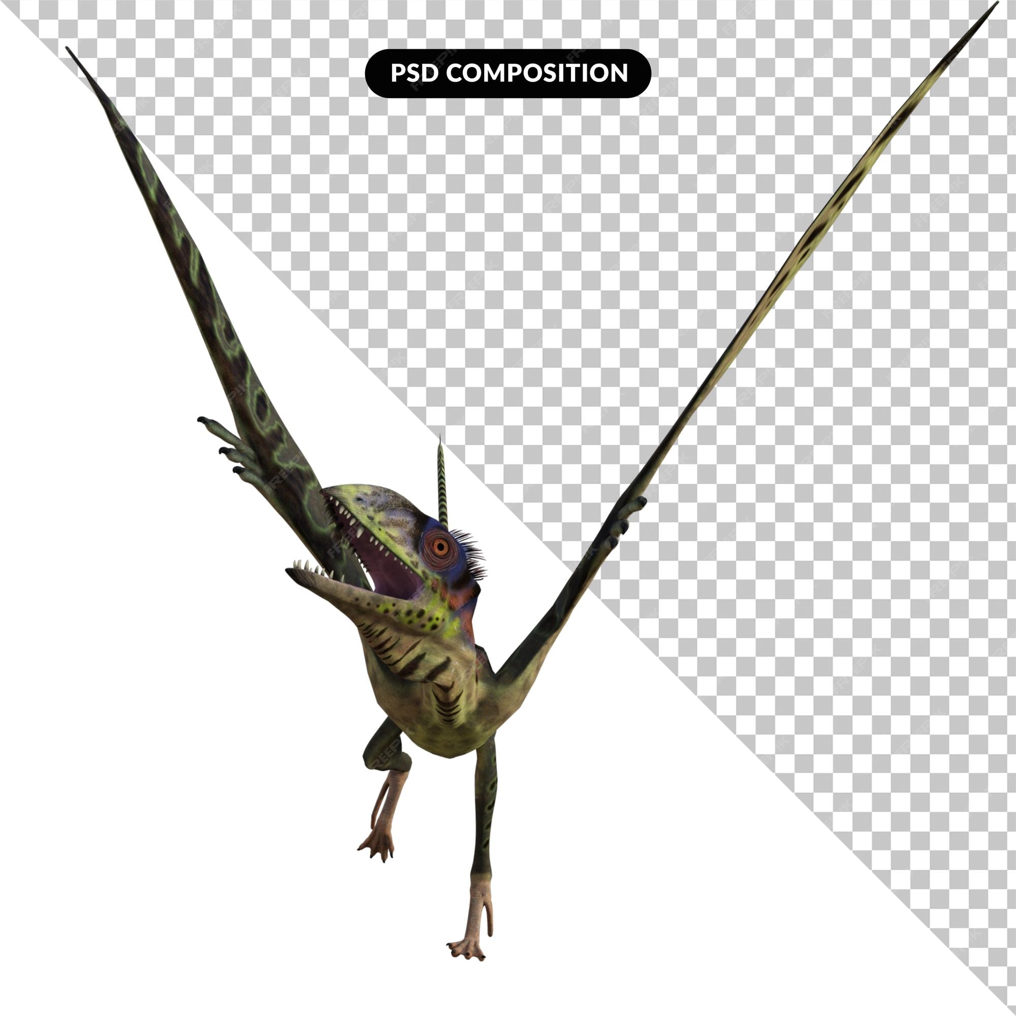 Pteranodon Standing Pose PNG Images & PSDs for Download