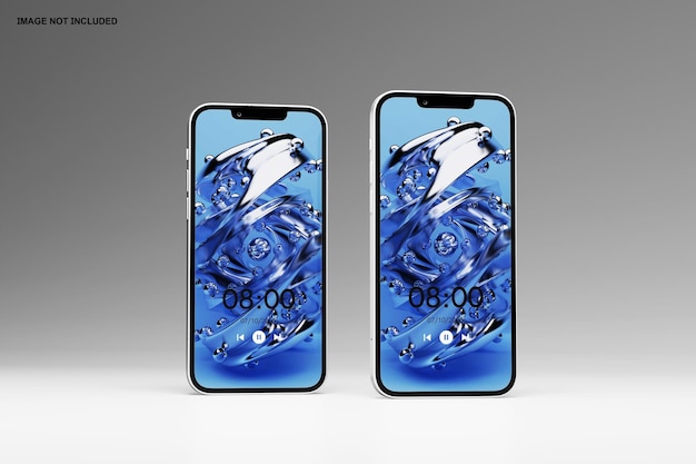 PSD phone 13 pro max mockup