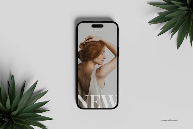 Phone 14 Pro Max PSD Mockup