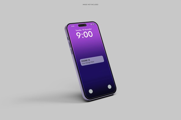 Phone 14 pro mockup