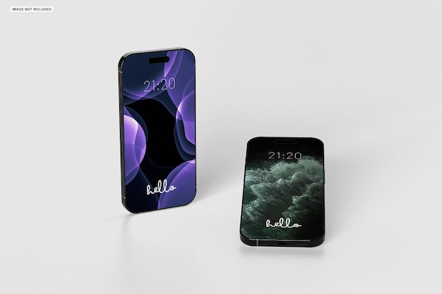 PSD mockup del telefono 15 pro