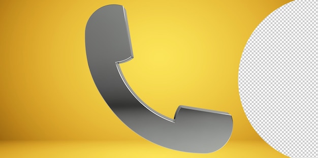 Phone call auricular vector icon on transparent background, phone call auricular icon