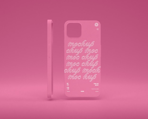 PSD phone case mockup design