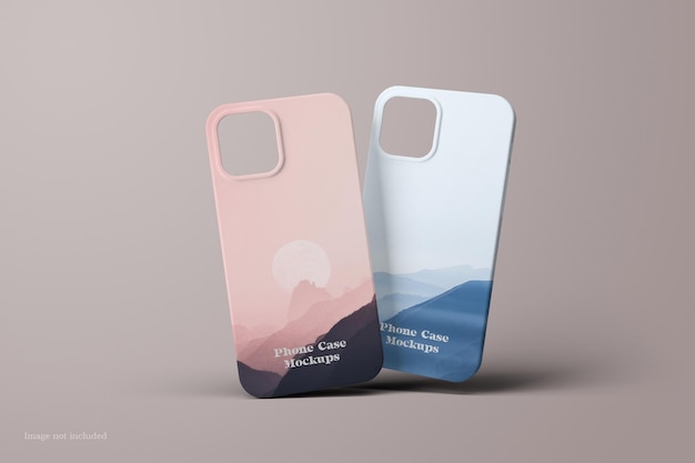 phone case mockup front view